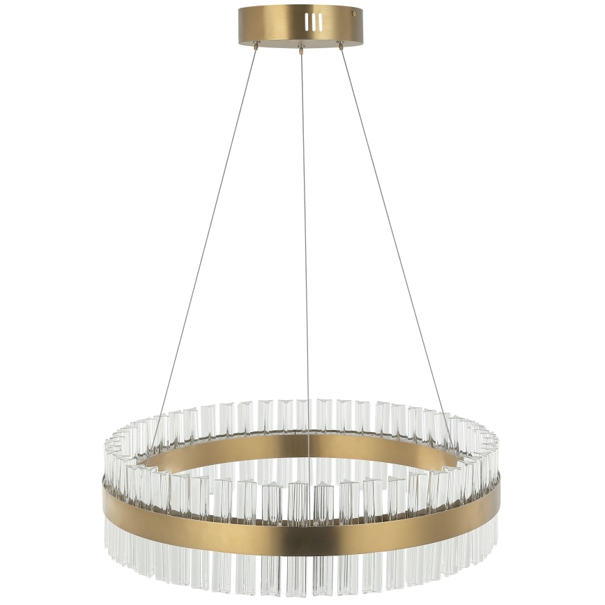 Zambelis 22040 - LED pendel dæmpbar LED/68W/230V guldfarvet