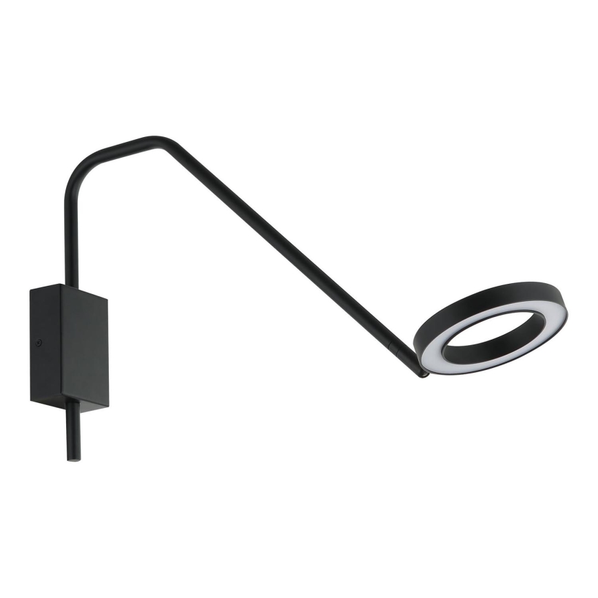 Zambelis 22042 - LED vægspot dæmpbar LED/7W/230V sort