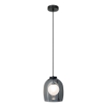 Zambelis 22051 - Pendel med wireophæng 1xG9/5W/230V, Ø 18 cm, sort