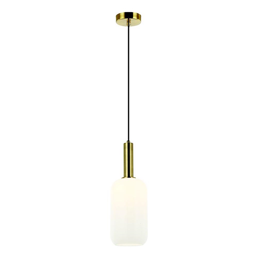 Zambelis 22070 - Pendel 1xE27/40W/230V diameter 15 cm guldfarvet