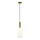 Zambelis 22070 - Pendel 1xE27/40W/230V diameter 15 cm guldfarvet