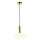 Zambelis 22072 - Pendel 1xE27/40W/230V diameter 30 cm guldfarvet