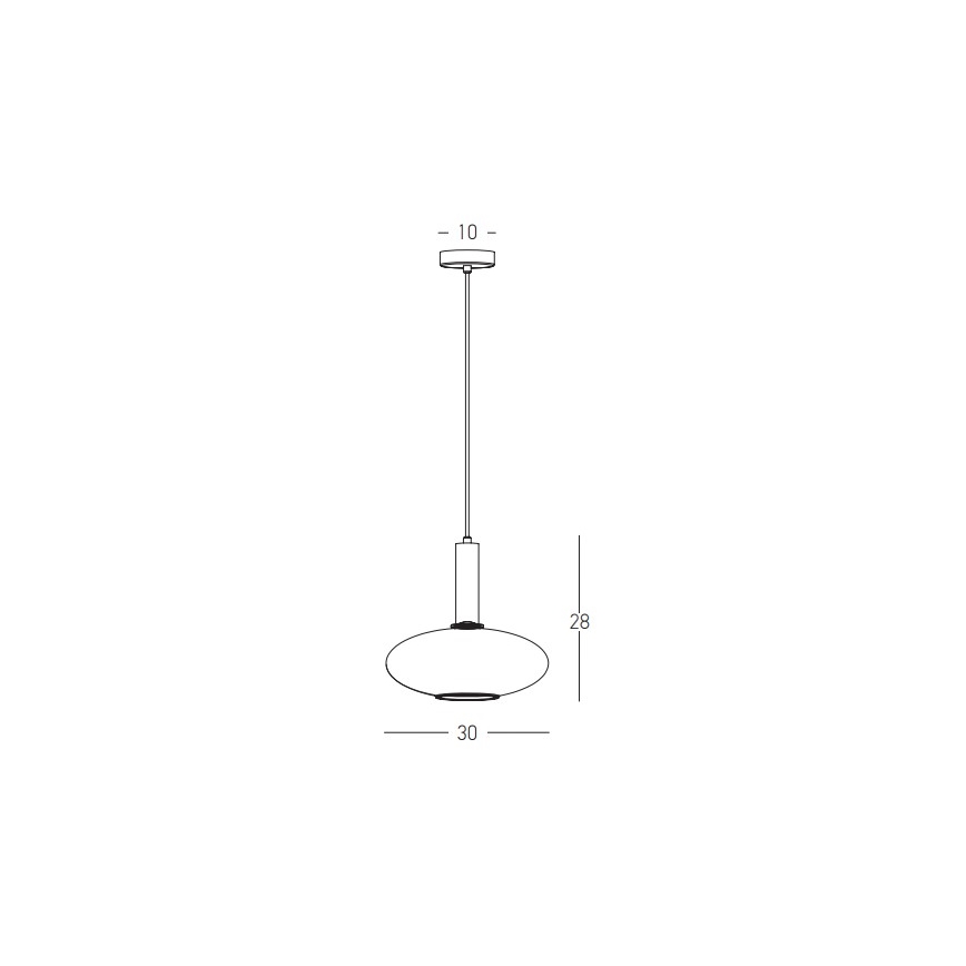 Zambelis 22072 - Pendel 1xE27/40W/230V diameter 30 cm guldfarvet