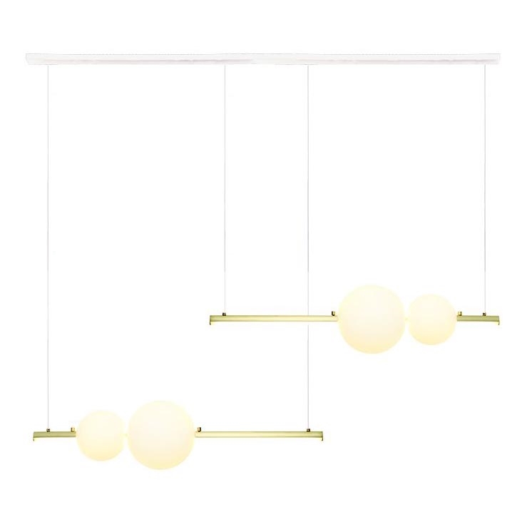 Zambelis 22235 - LED pendel dæmpbar LED/22W/230V guldfarvet