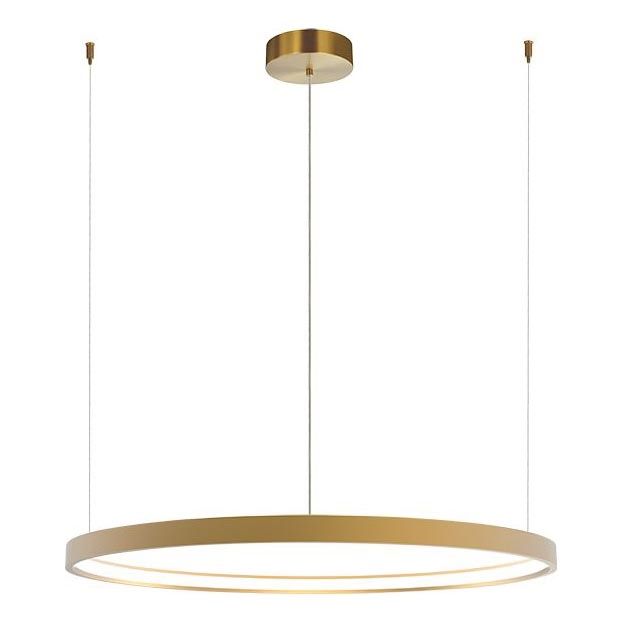 Zambelis 23032 - LED pendel dæmpbar LED/28W/230V 3000K diameter 60 cm guldfarvet