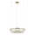 Zambelis 23048 - LED Dæmpbar krystal pendel på snor LED/55W/230V CRI 90 3000K diameter 80 cm messing
