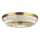 Zambelis 23049 - LED Loftlampe i krystal dæmpbar LED/55W/230V CRI 90 3000K diameter 80 cm messing