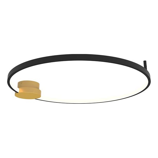 Zambelis 23098 - LED loftlampe dæmpbar LED/24W/230V 3000K diameter 60 cm sort
