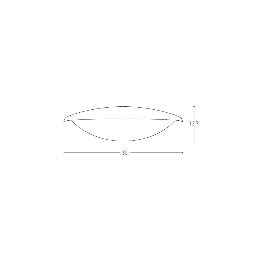 Zambelis E115 - Udendørs LED væglampe LED/6W/230V IP54 antracit