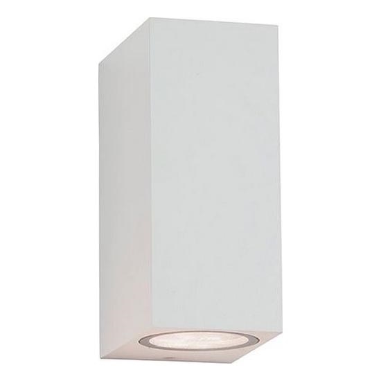 Zambelis E151 - Udendørs væglampe 2xGU10/15W/230V IP54 hvid