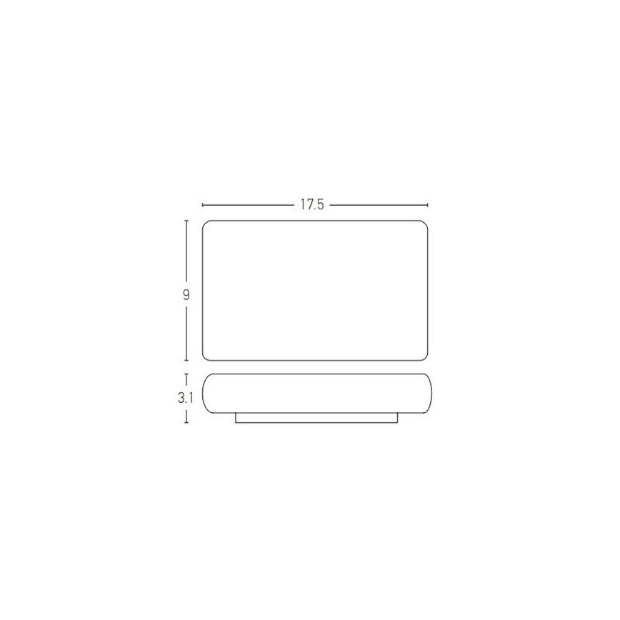 Zambelis E239 - Udendørs LED væglampe 2xLED/6W/230V IP65 antracit