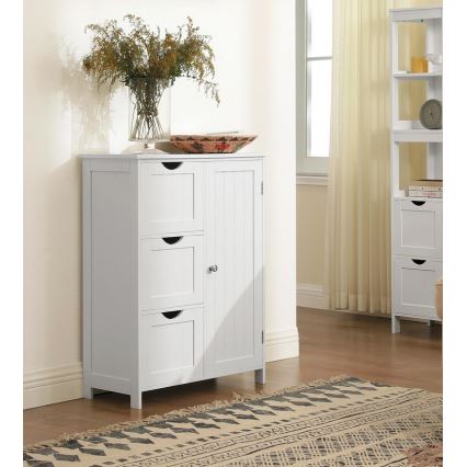 ZARA skab, hvid