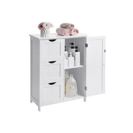 ZARA skab, hvid