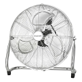 ZEVENTI - Gulvventilator FLOW 100W/230V Ø 54 cm, blank krom