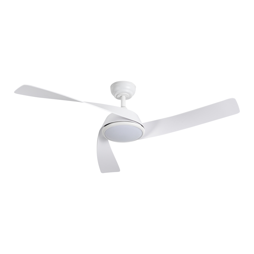 ZEVENTI - LED dæmpbar loftventilator AERYS LED/24W/230V 3000/4000/6000K Wi-Fi Tuya hvid + fjernbetjening