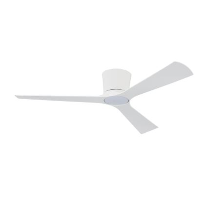 ZEVENTI - LED dæmpbar loftventilator AUREX LED/24W/230V 3000/4000/6000K Wi-Fi Tuya hvid + fjernbetjening