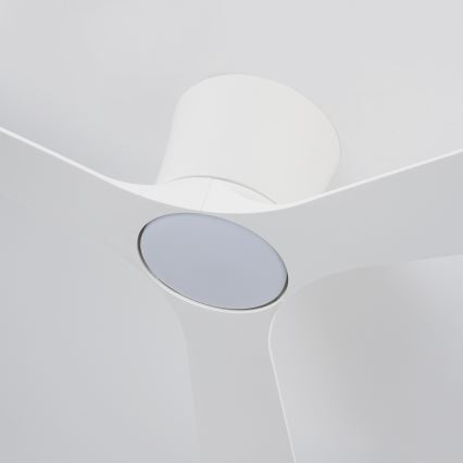 ZEVENTI - LED dæmpbar loftventilator AUREX LED/24W/230V 3000/4000/6000K Wi-Fi Tuya hvid + fjernbetjening