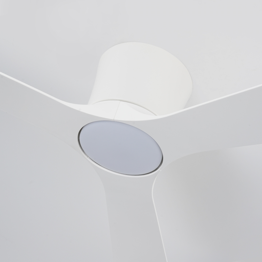 ZEVENTI - LED dæmpbar loftventilator AUREX LED/24W/230V 3000/4000/6000K Wi-Fi Tuya hvid + fjernbetjening