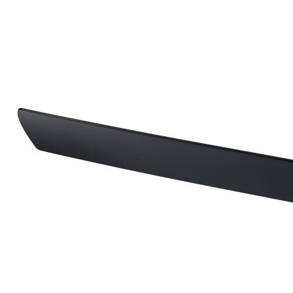 ZEVENTI - LED-dæmpbar loftventilator AUREX LED/24W/230V 3000/4000/6000K Wi-Fi Tuya sort + fjernbetjening