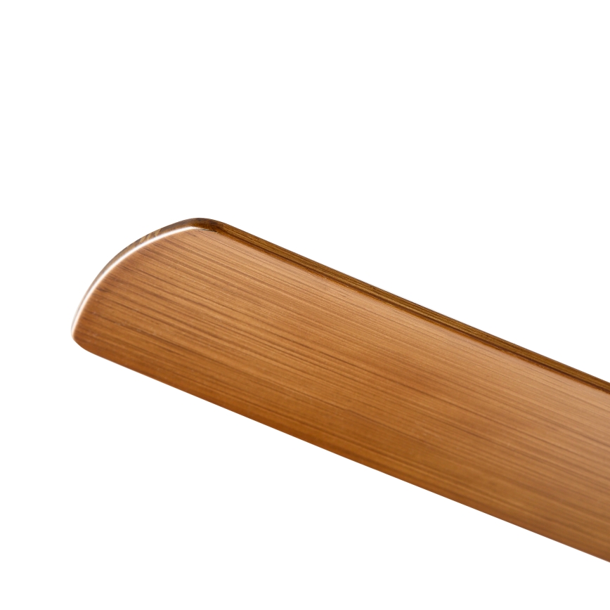 ZEVENTI - LED loftventilator BARROSA LED/18W/230V 3000/4000/6000K Wi-Fi Tuya brun + fjernbetjening