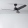 ZEVENTI - LED loftventilator dæmpbar ORVIETO LED/18W/230V 3000-6000K Wi-Fi Tuya sort + fjernbetjening