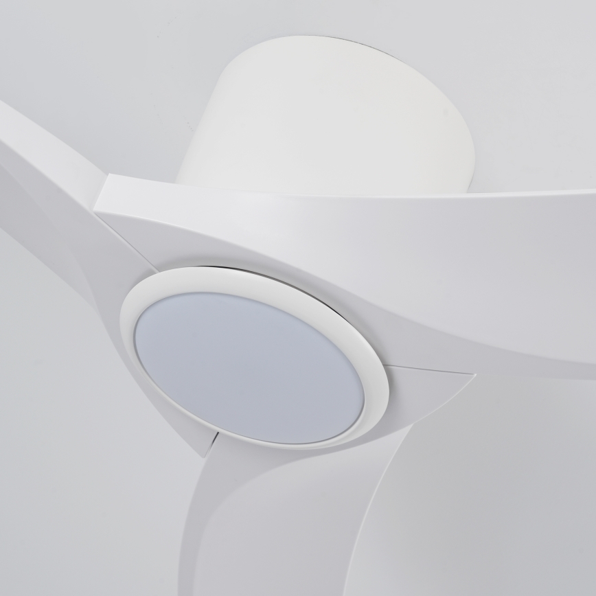 ZEVENTI - LED Dæmpbar loftventilator ORBITO LED/24W/230V 3000/4000/6000K Wi-Fi Tuya hvid + fjernbetjening