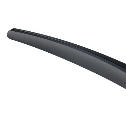 ZEVENTI - LED dæmpbar loftventilator ORBITO LED/24W/230V 3000/4000/6000K Wi-Fi Tuya sort + fjernbetjening