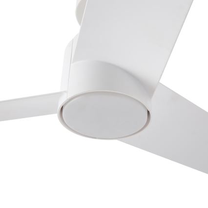 ZEVENTI - LED loftventilator dæmpbar ORVIETO LED/18W/230V 3000-6000K Wi-Fi Tuya hvid + fjernbetjening