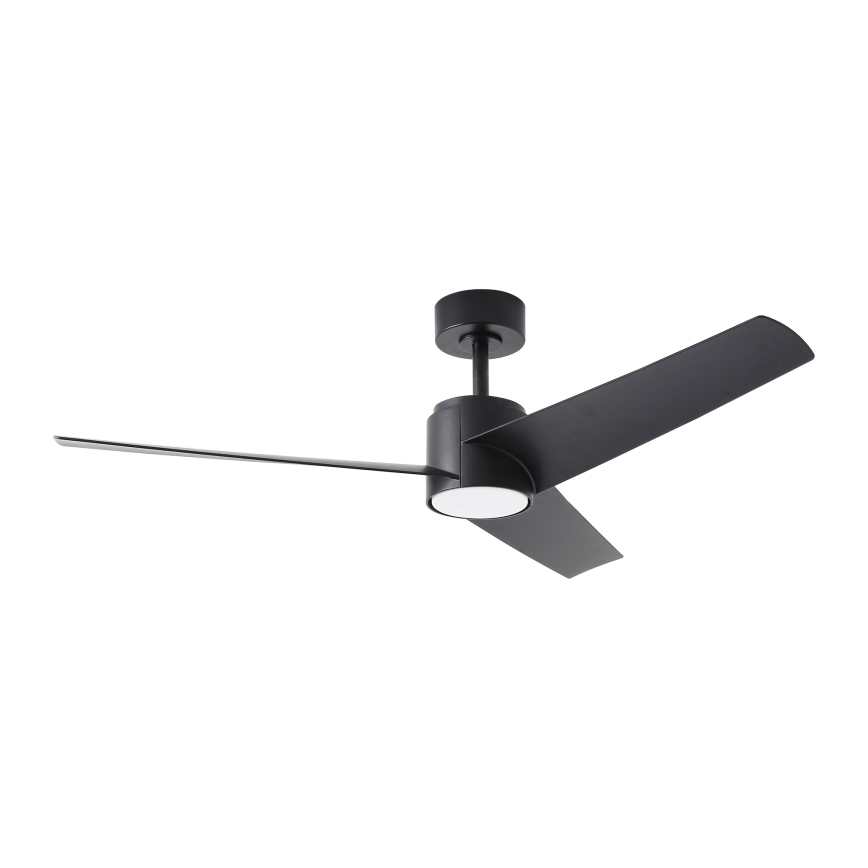 ZEVENTI - LED loftventilator dæmpbar ORVIETO LED/18W/230V 3000-6000K Wi-Fi Tuya sort + fjernbetjening
