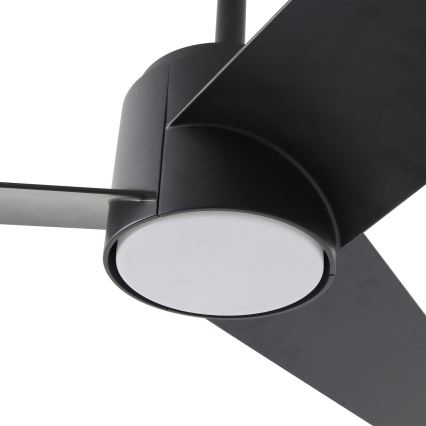 ZEVENTI - LED loftventilator dæmpbar ORVIETO LED/18W/230V 3000-6000K Wi-Fi Tuya sort + fjernbetjening