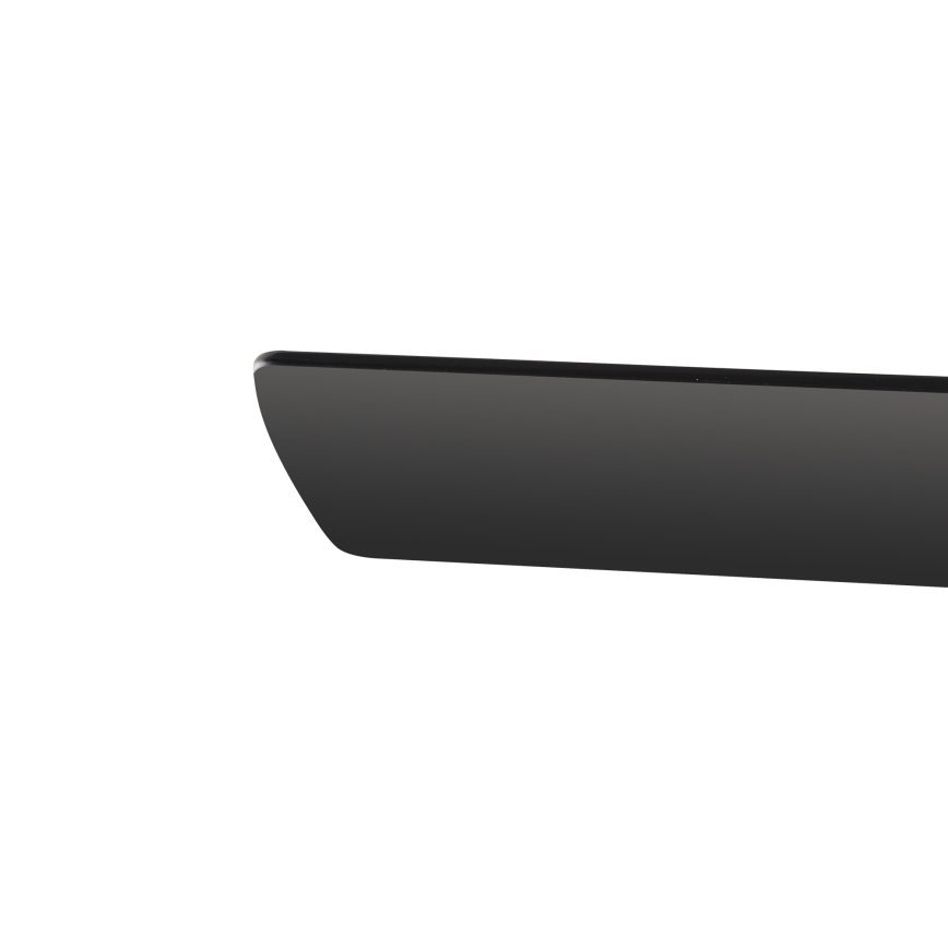 ZEVENTI - LED loftventilator dæmpbar ORVIETO LED/18W/230V 3000-6000K Wi-Fi Tuya sort + fjernbetjening