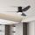 ZEVENTI - LED loftventilator PADUA LED/18W/230V 3000-6000K Wi-Fi Tuya sort + fjernbetjening
