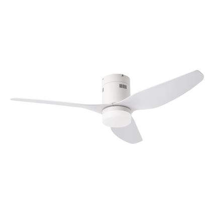ZEVENTI - LED loftventilator dæmpbar PADUA LED/18W/230V 3000-6000K Wi-Fi Tuya hvid + fjernbetjening