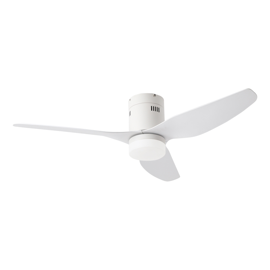 ZEVENTI - LED loftventilator dæmpbar PADUA LED/18W/230V 3000-6000K Wi-Fi Tuya hvid + fjernbetjening