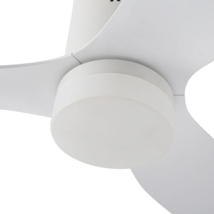 ZEVENTI - LED loftventilator dæmpbar PADUA LED/18W/230V 3000-6000K Wi-Fi Tuya hvid + fjernbetjening
