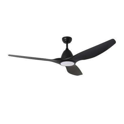 ZEVENTI - LED loftventilator dæmpbar URBINO LED/20W/230V 3000-6000K Wi-Fi Tuya sort + fjernbetjening