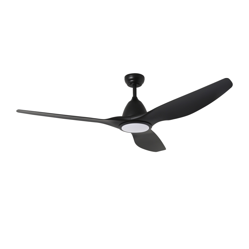 ZEVENTI - LED loftventilator dæmpbar URBINO LED/20W/230V 3000-6000K Wi-Fi Tuya sort + fjernbetjening