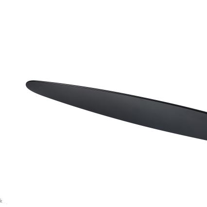 ZEVENTI - LED-dæmpbar loftventilator VENTORA LED/24W/230V 3000/4000/6000K Wi-Fi Tuya sort + fjernbetjening