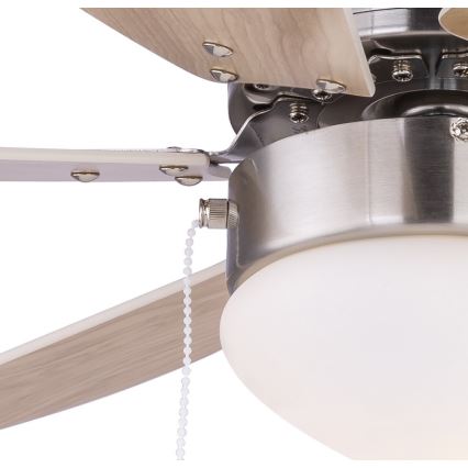 ZEVENTI - Loftventilator FAMARA 1xE14/60W/230V beige