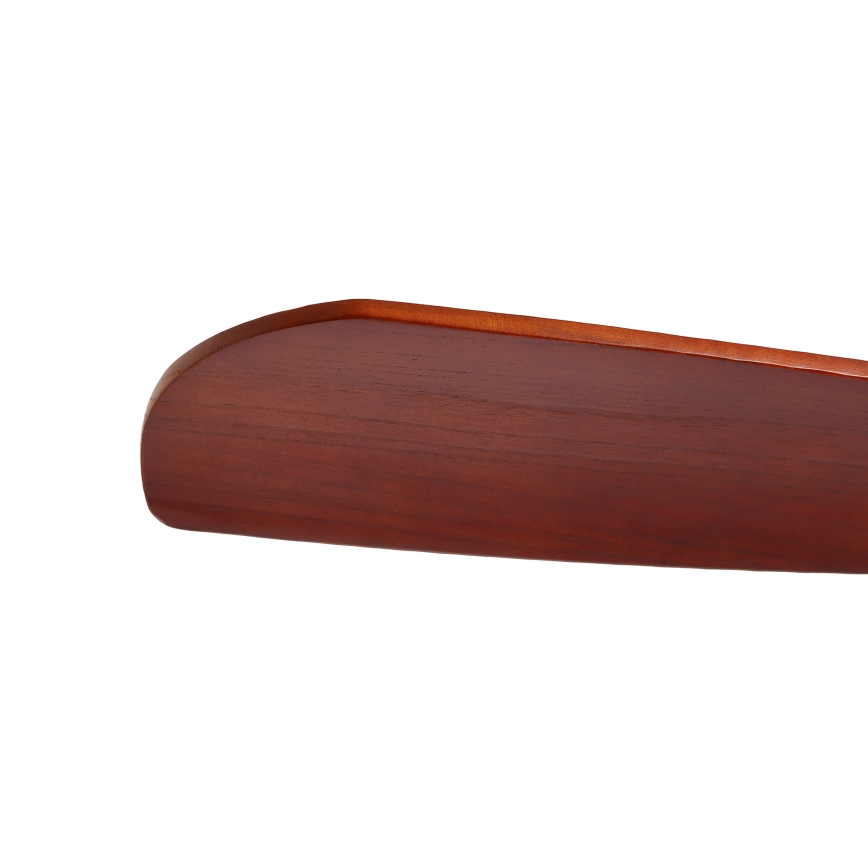 ZEVENTI - Loftventilator LIONI Wi-Fi Tuya sort/eg + fjernbetjening