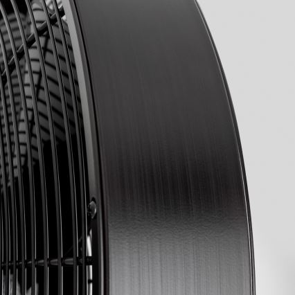 ZEVENTI - Vægmonteret ventilator FREEZE 50W/230V Ø 45 cm sort + fjernbetjening