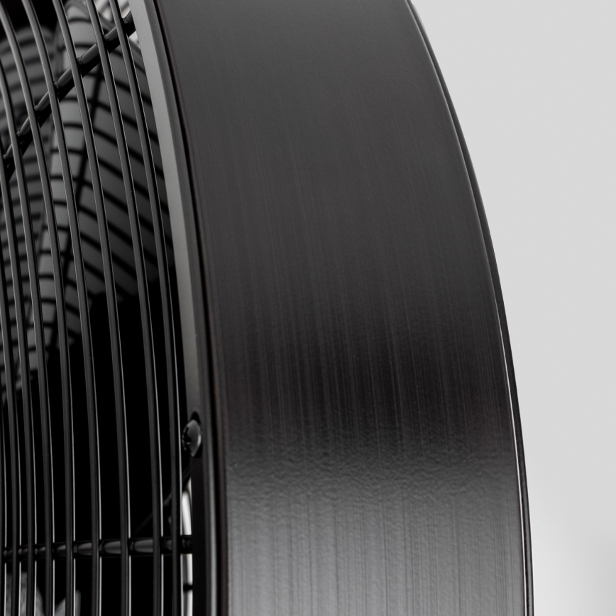 ZEVENTI - Vægmonteret ventilator FREEZE 50W/230V Ø 45 cm sort + fjernbetjening