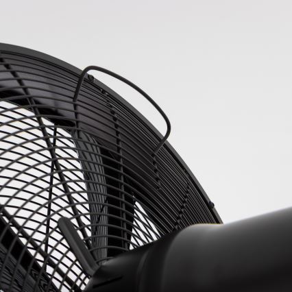 ZEVENTI - Vægmonteret ventilator FREEZE 50W/230V Ø 45 cm sort + fjernbetjening
