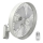 ZEVENTI - Vægventilator FREEZE 50W/230V diameter 40 cm hvid + fjernbetjening