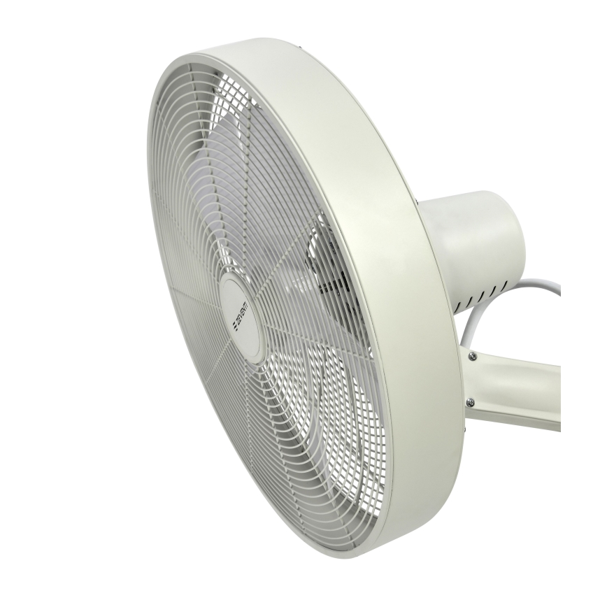 ZEVENTI - Vægventilator FREEZE 50W/230V diameter 40 cm hvid + fjernbetjening