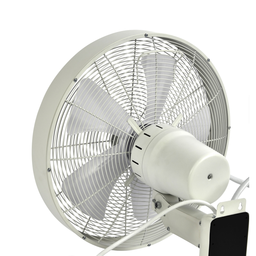 ZEVENTI - Vægventilator FREEZE 50W/230V diameter 40 cm hvid + fjernbetjening