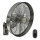 ZEVENTI - Vægventilator FREEZE 50W/230V diameter 40 cm mat krom + fjernbetjening