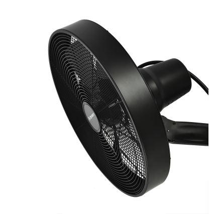 ZEVENTI - Vægventilator FREEZE 50W/230V diameter 40 cm sort + fjernbetjening