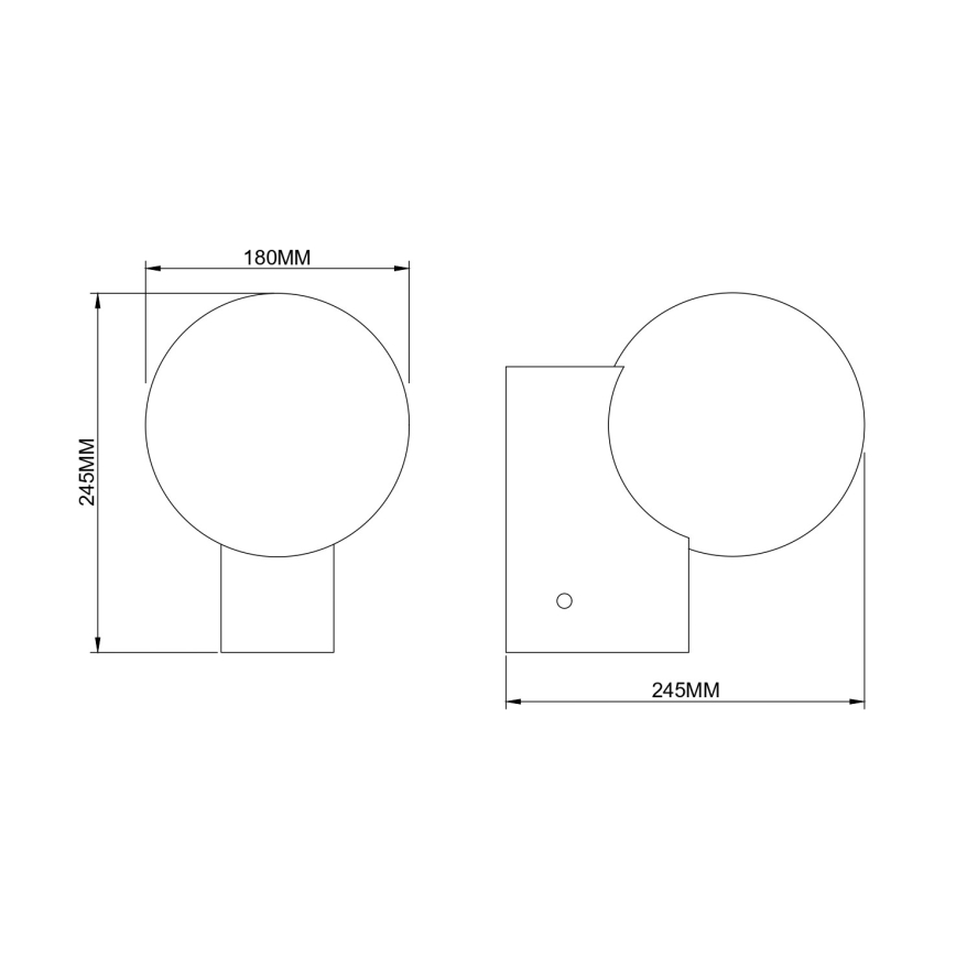 Zuma Line - Væglampe 1xE27/25W/230V, guld