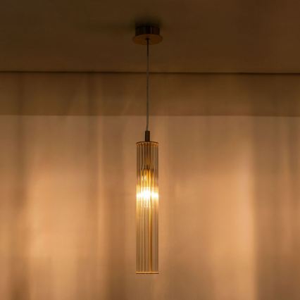 Zuma Line - Pendel på kabel 1xE14/7W/230V guld